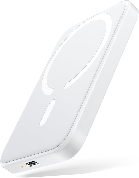 Wireless Magnetic Power Bank, Ultra-Slim Portable Charger 10000Mah, 20W Fast Charging Compact High-Speed Battery Pack, Wireless Powerbank for Iphone 17 16 15 14 13 12 plus Pro Max Mini Ipad Galaxy