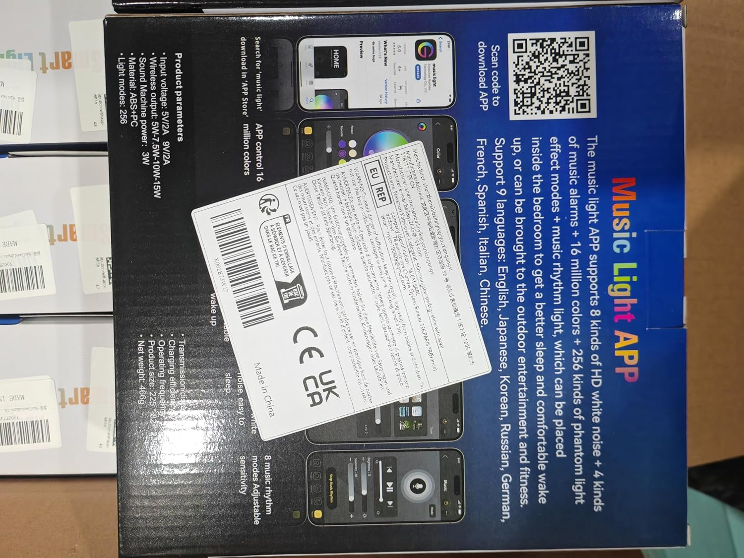 15W Wireless Charger Lamp, G-Shaped Bluetooth Wireless Speaker, App Control Wireless Speaker Lamp with Alarm Clock for Bedroom,Led Table Lamps Birthday Gifts for Teenage Boys Girls