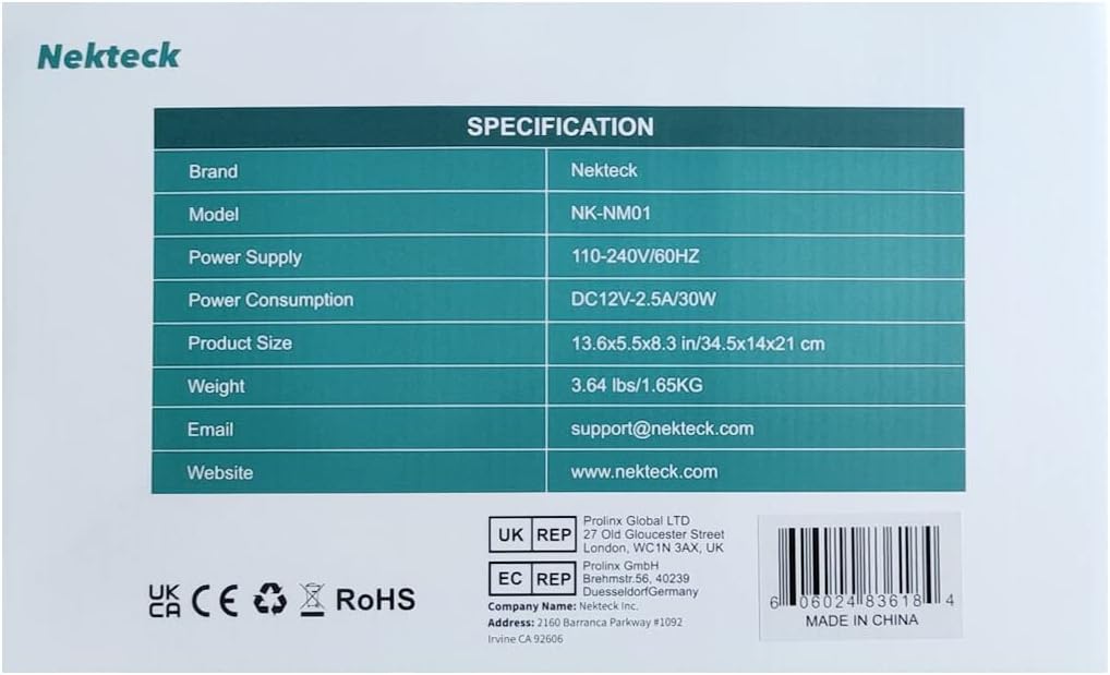 Neck Back Massager, Shoulder Massager with Heat, Deep Tissue 3D Kneading Pressure Shiatsu Electric Massage for Muscle Pain for Office Chair Car & Home Use (Black)