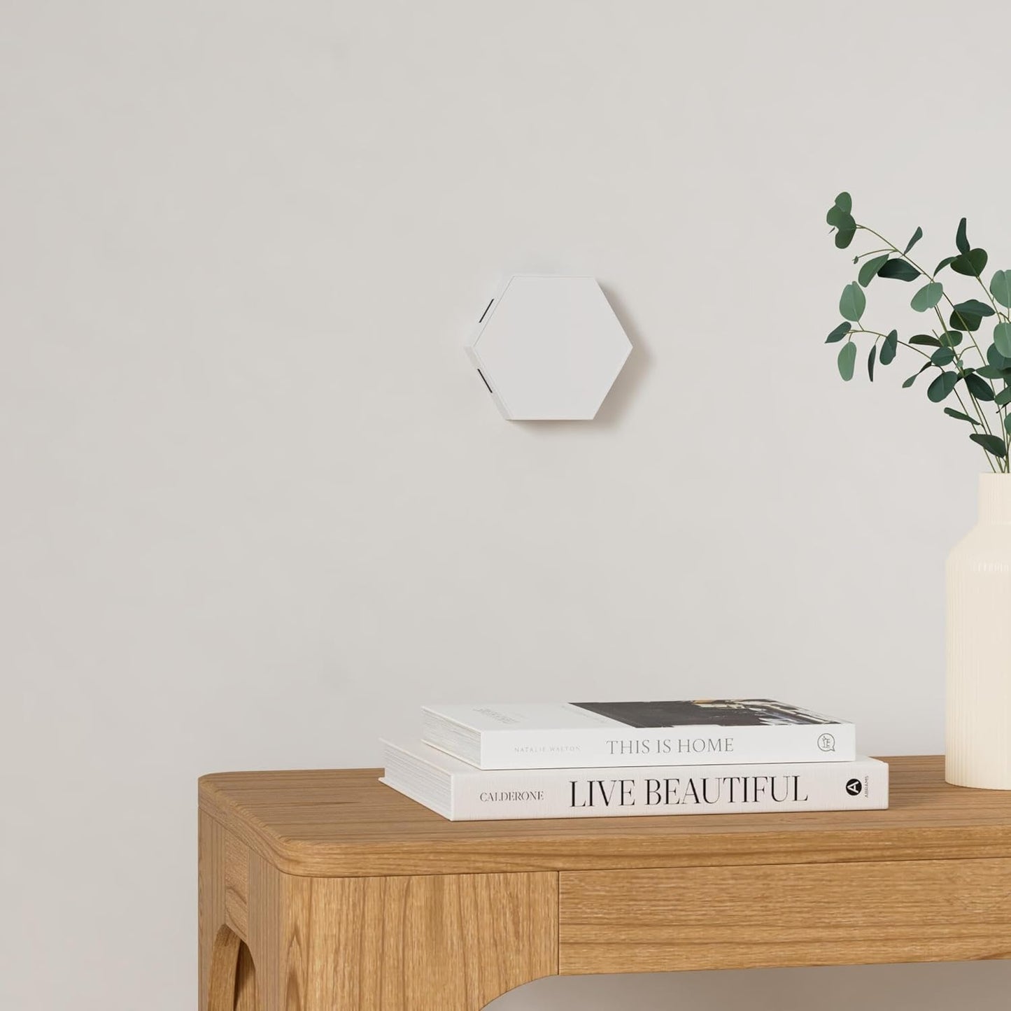 Hexagon LED Gaming Wandleuchte – 8 Stück RGB LED Panels, Musik-Sync & App-Steuerung, Modulare Wandbeleuchtung Für Gamer Zimmer, Wohnzimmer, Wanddeko Und Zimmer Deko