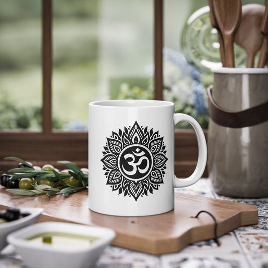 OHM CERAMIC MUG