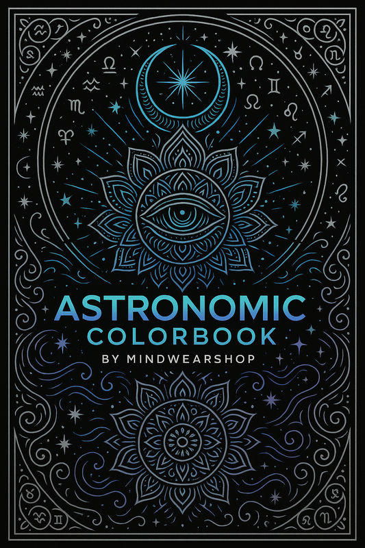 ASTRONOMICAL Zodiak Colorbook by MindWearShop